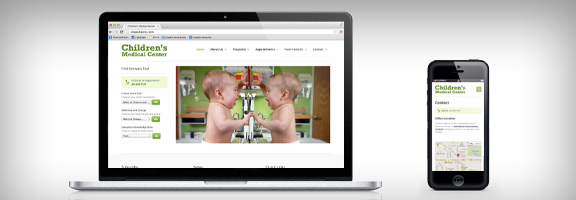 Digital Generalists redeveloped Children's Medical Center's website.